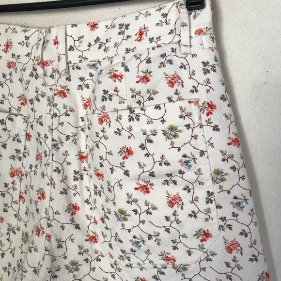 REBECCA TAYLOR vine print Twill shorts NWT - Picture 6 of 8